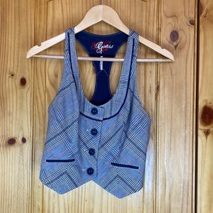 Women’s Guess Plaid Vest